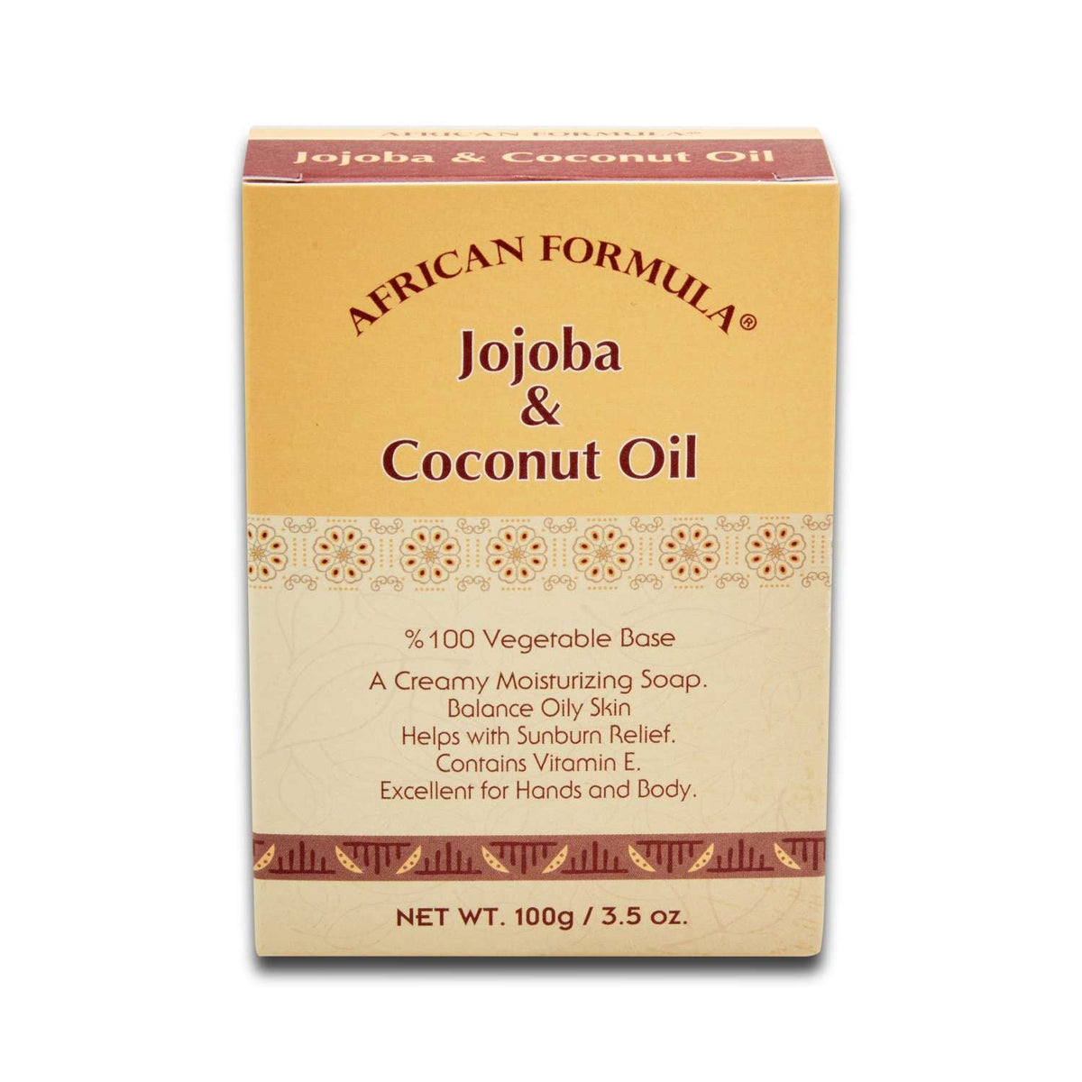 African Formula Jojoba Coconut Soap 3.5 Oz