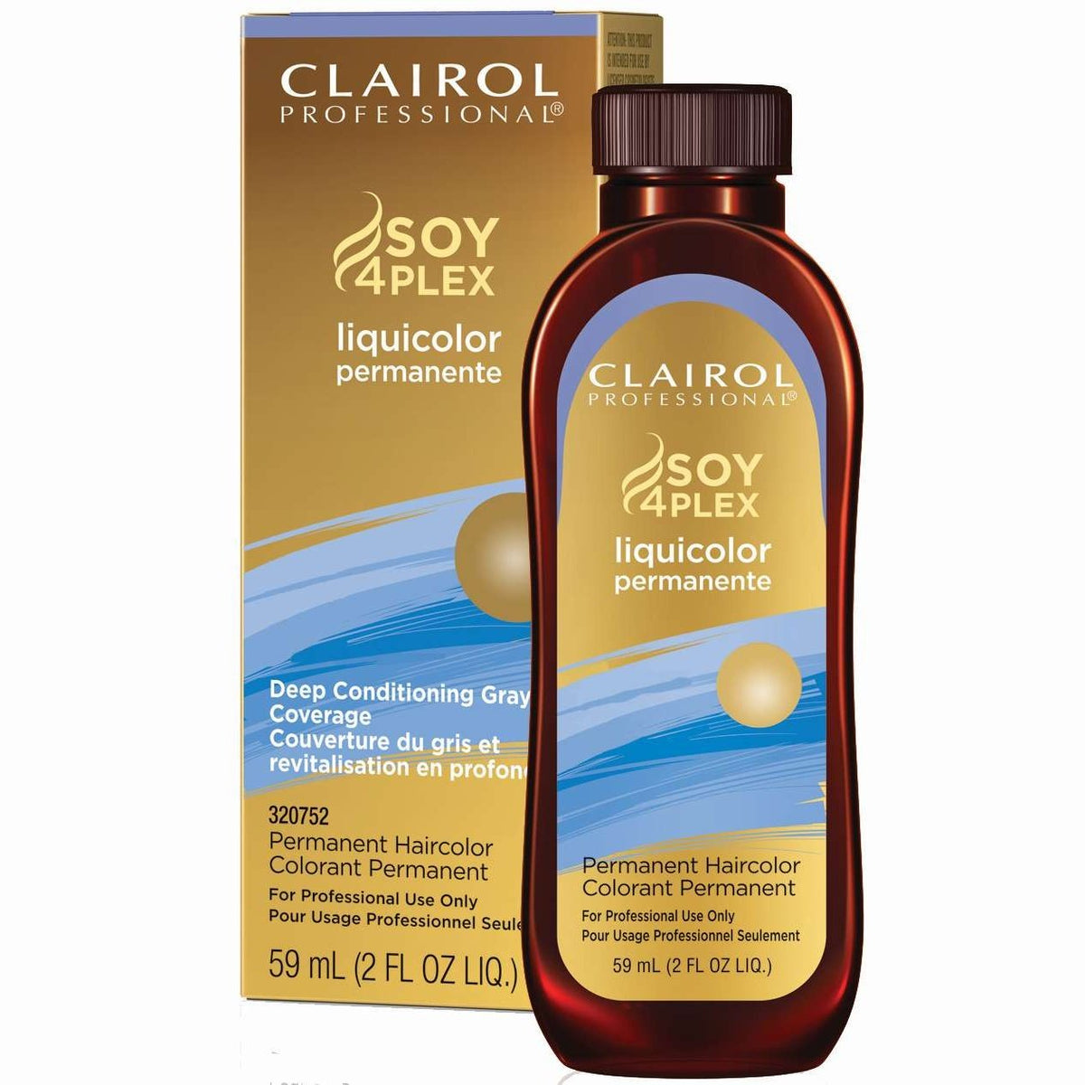 Clairol Soy Liquicolor Permanente 4Aa37D Light Ultra Cool Brown 2 Oz