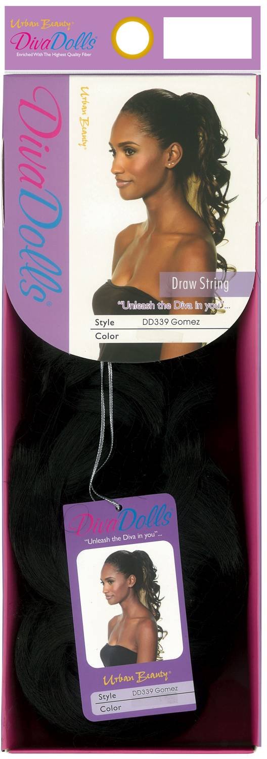 SYNTHETIC DRAW STRING DIVA DOLLS DD339 GOMEZ COLOR #1
