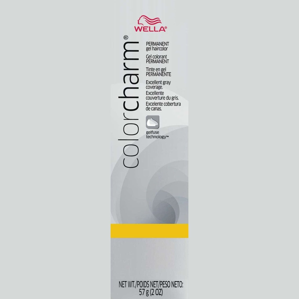 Wella Color Charm Gel 0672T Medium Smokey Ash Blonde 2 Oz