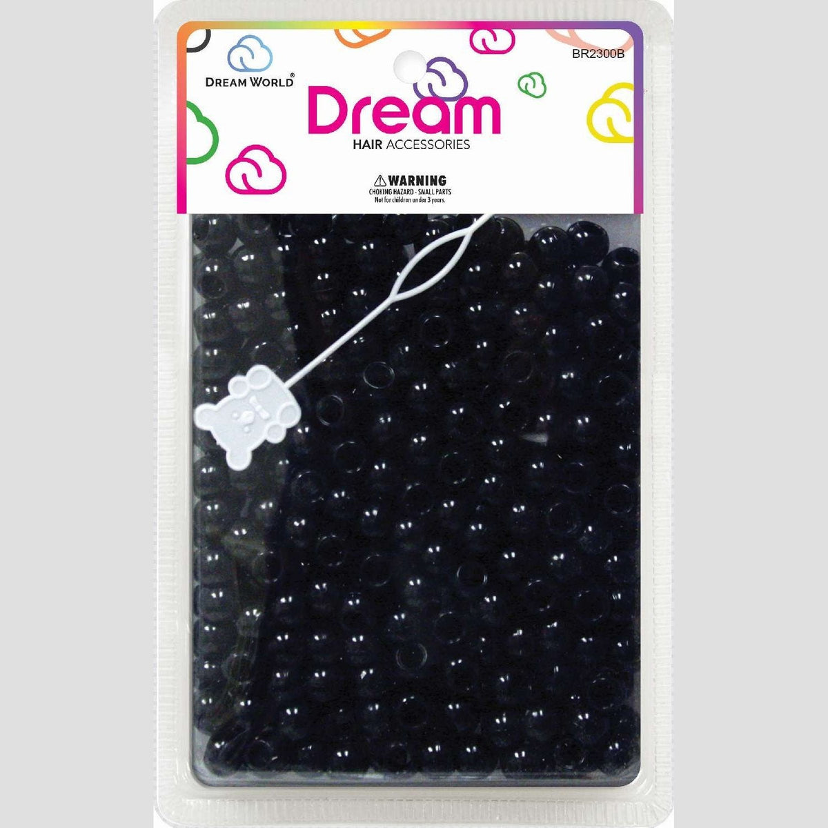 Chloe Bead Round Big 200 Black