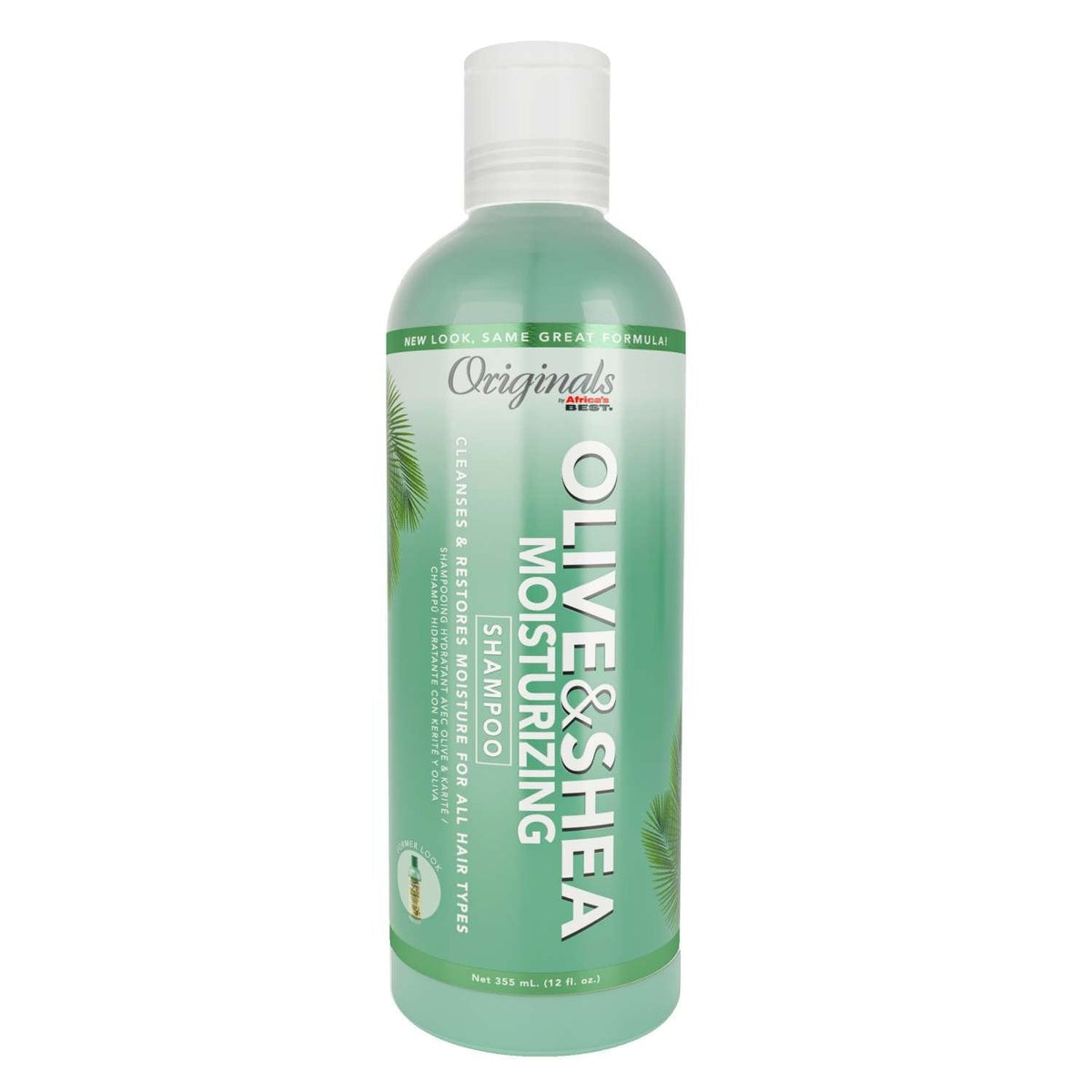 Africas Best Originals Olive Shea Moisturizing Shampoo