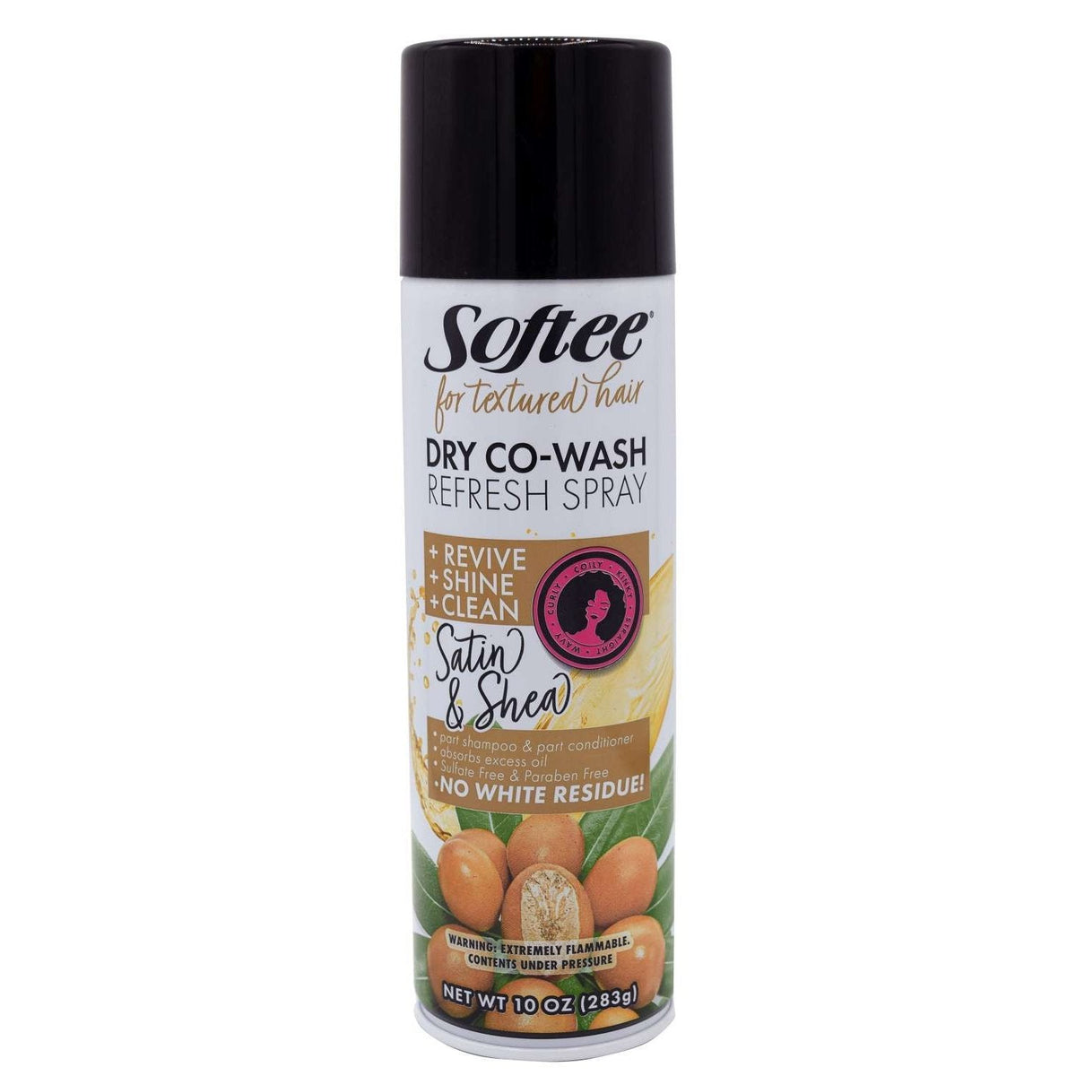 Dry Co-Wash Refresh Spray Satin Shea