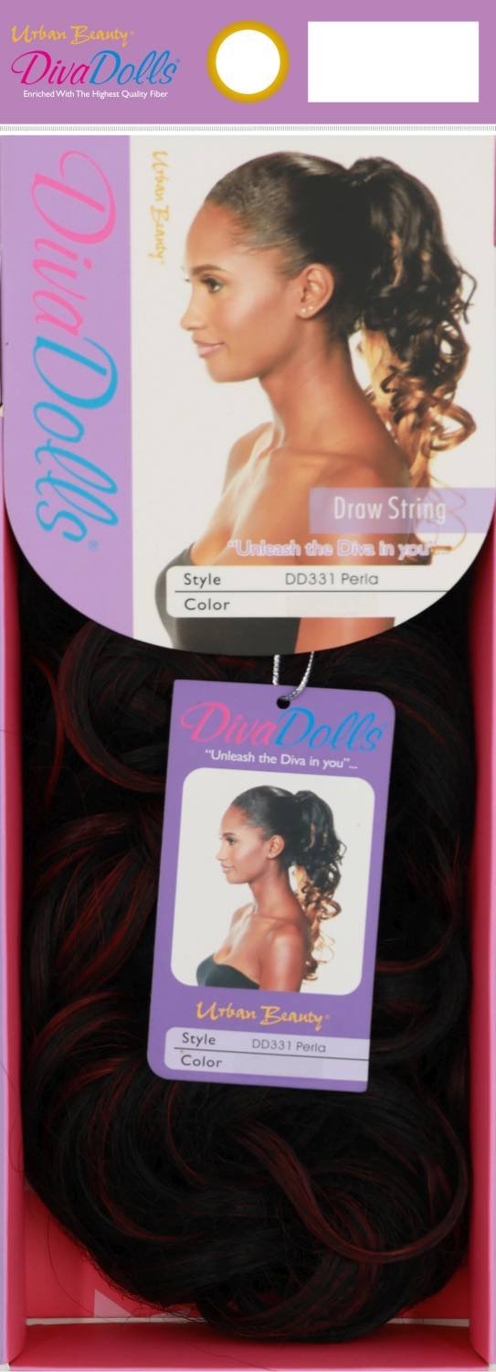 SYNTHETIC DRAW STRING DIVA DOLLS DD331 PERLA COLOR F1B/30