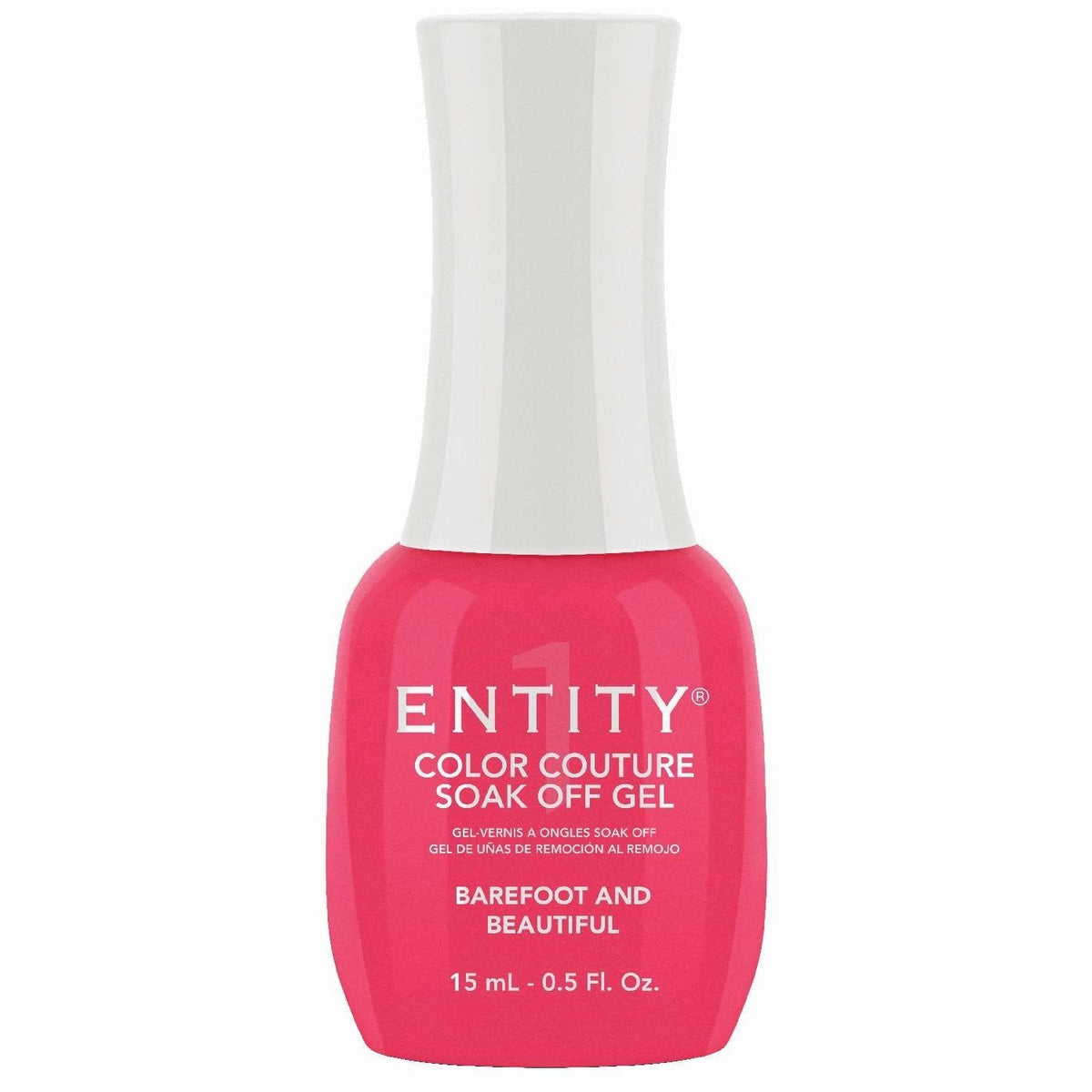 Entity Color Couture Soak Off Gel Barefoot And Beautiful 0.5 Fl Oz
