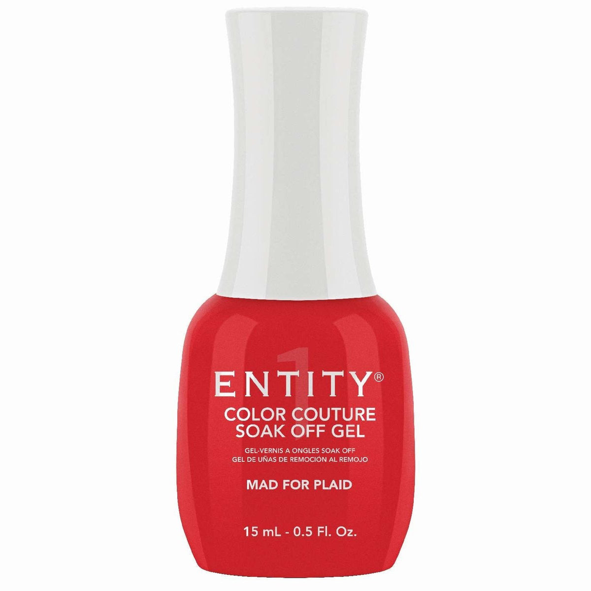 Entity Color Couture Soak Off Gel Mad For Plaid 0.5 Fl Oz