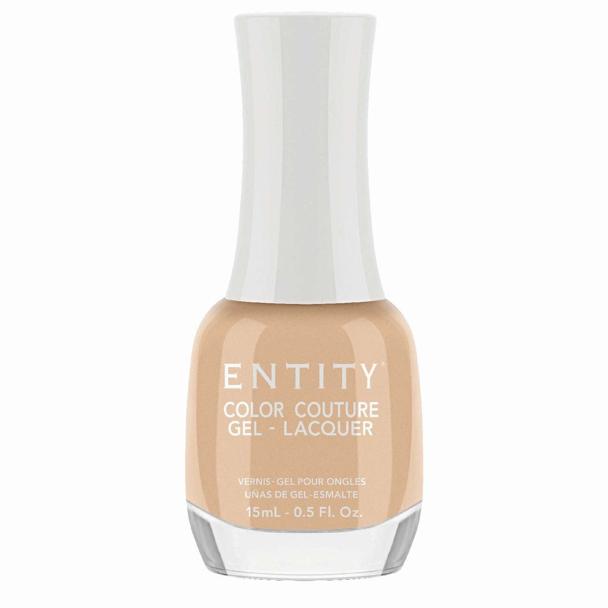 Entity Color Couture Gel Lacquer Beauty Icon 609 Natural Look 0.5 Fl Oz