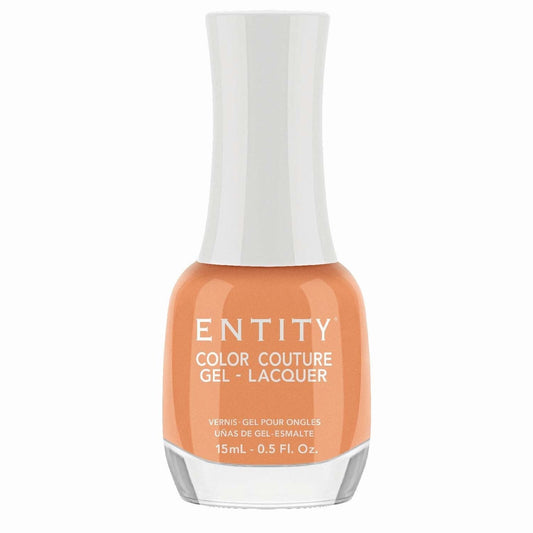 Entity Color Couture Gel Lacquer Beauty Icon 619 Apricot Beach Bag 0.5 Fl Oz