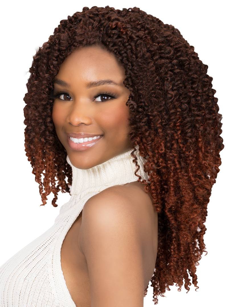 SYN GINGER CURL BRAID 12-#1B