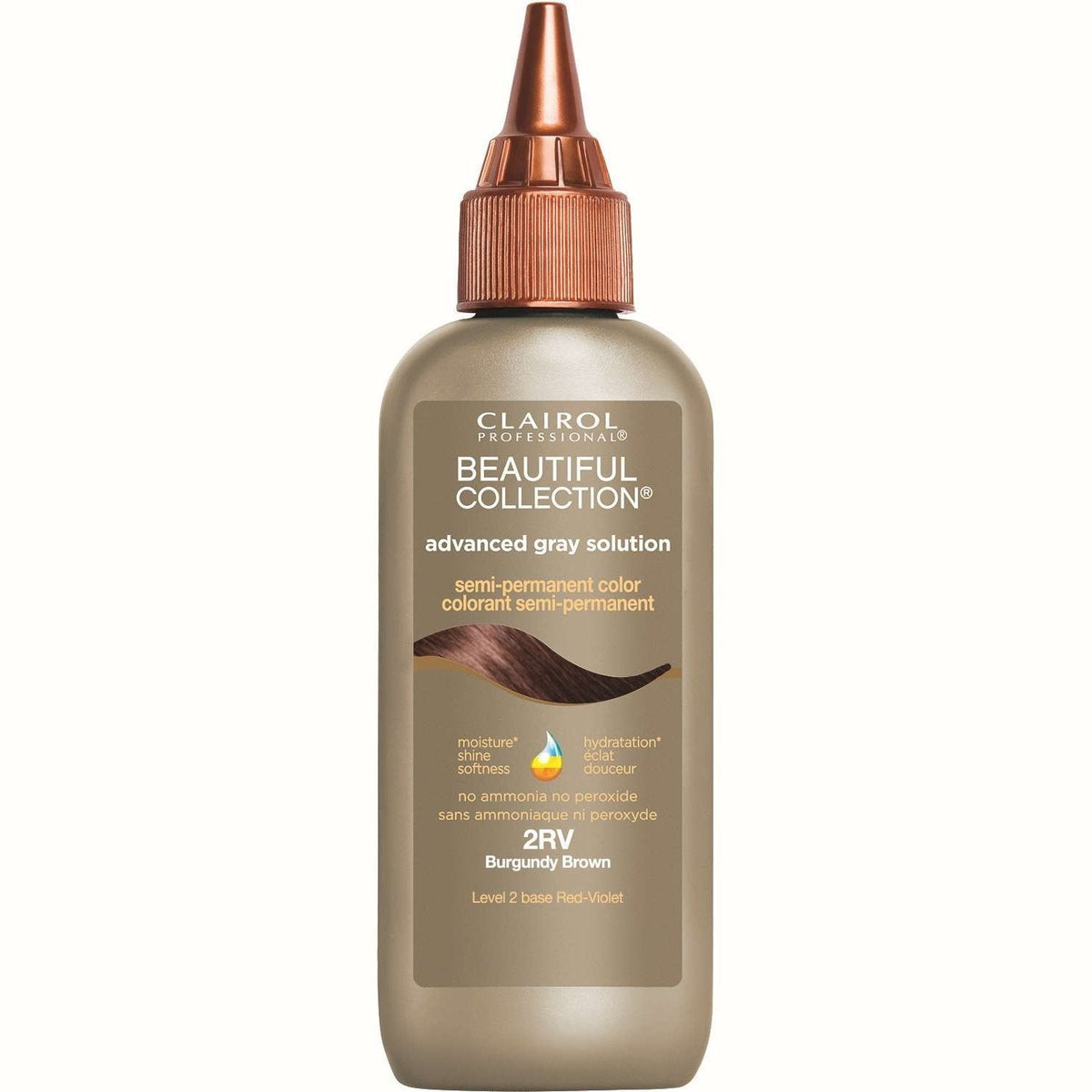 Beautiful Collection Advanced Gray Solution 2Rv  Burgundy Brown